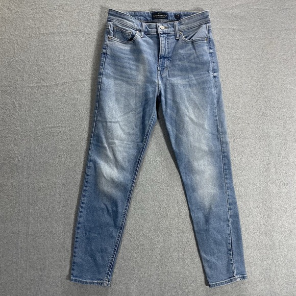 Lucky Brand Bridgette Skinny Jeans Womens Blue Denim Ankle Stretch Sz 6 W27 L25 - Picture 1 of 15